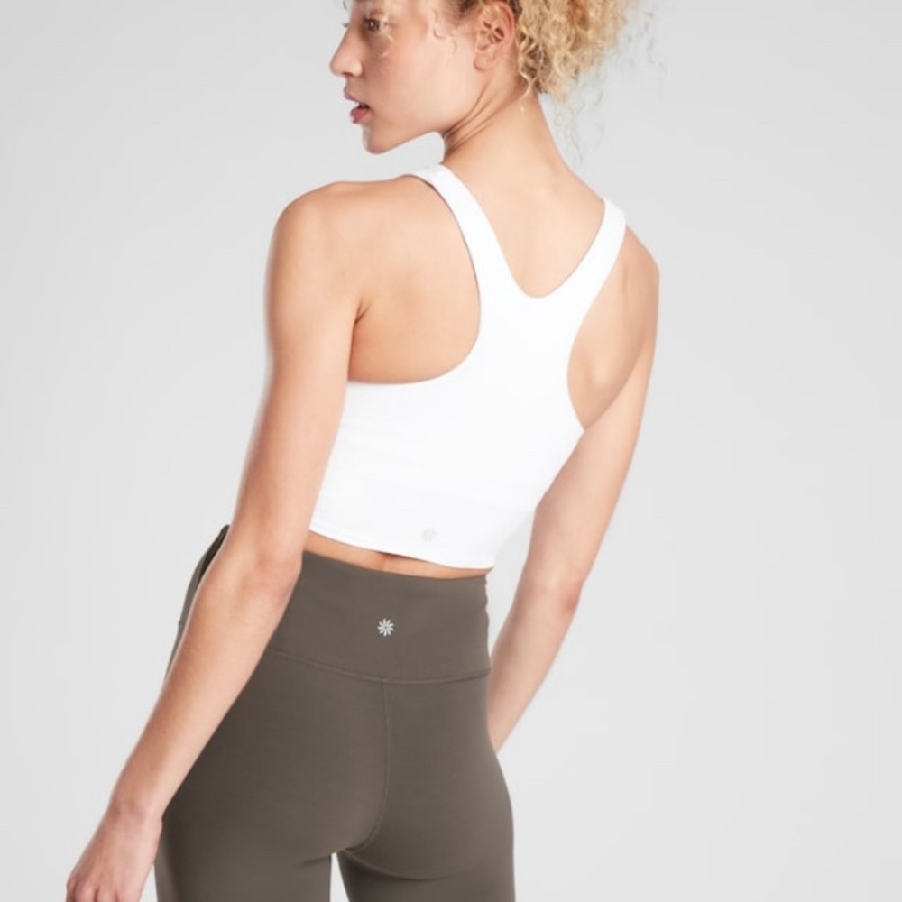 Athleta D-DD Conscious Crop in Powervita White - Picture 2 of 6